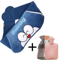 Hot Water Bottle With Plush Waist Cover Versatile And Safe To Use Doraemon