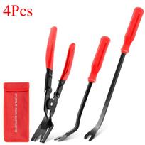 Auto Trim Removal Tool Kit Car Door Panel Dashboard Repair Kit 4Pcs Car Clip Pliers Set Fastener Removal Tool Pry Tool Set