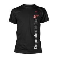Men's Depeche Mode Violator Side Rose T-shirt Medium Black S