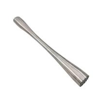 Kitchen Old Fashioned Masher Stainless Steel Mojito Muddler Stirrer Tool Ice Crusher Cocktail Mixer 26.2 x 2.5 CM
