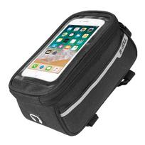Waterproof Bike Phone Handlebar Bag Mobile Phone Touch Screen Waterproof Organiser Bike Accessories for Adult Bikes juoda