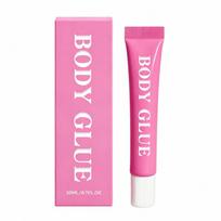 Greitai džiūstantys skysti kūno klijai, vandeniui atsparūs kūno klijai, nauji drabužių klijai, skirti giliai iškirptoms palaidinėms Rose flavor pink