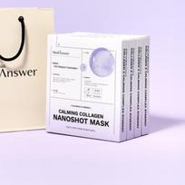 Medianswer Calming Collagen Nano Shot Gel Mask 5 Sheets x 4 Boxes (20 Sheets)