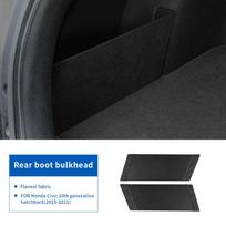 AIRSPEED Car Sides Storage For Honda Civic 10th 11th Gen Trunk Storage Shelf Partitions Both Sides Organizer Interior For 10th hatchback