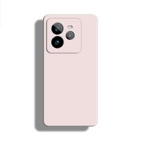 For Realme GT 7 Pro Case For Realme GT 5 6 6T 7 Pro Cover Original Liquid Silicone Rubber Shockproof Bumper For Realme GT7 Pro For Realme GT 7 Pro rožinė
