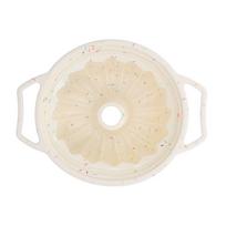 Cake Mold Silica Gel Hollow Easy Clean Annular Shape Light Weight Strong Enough Mousse Baking Tool L(for 6.5-9kg)