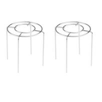 Stainless Steel Baking Cooling Rack Cake Stand For Kitchen Use Round Steamer for Muffins and Pastries Steaming Tool