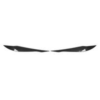 1 Pair Headlight Eyebrow ABS Vehicle Eyelid Replacement for 3 Series F30 F31 2012‑2018