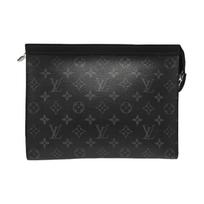 [Naudotas] Louis Vuitton Pochette Voyage MM 'Juodas Monogram Eclipse drobės' - Puikus #1497M9F ONE SIZE