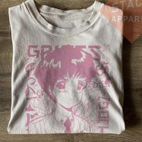 Limited Grimes Heavy Cotton T-shirt - Grimes Anime Girl Unisex Tee XL