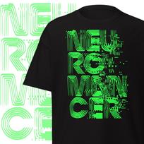 Neuromancer T-Shirt Cyberpunk Tee Science Fiction Clothing S