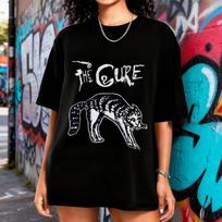 The Cure Music Tee, 80s90s Alt Rock, Unisex Tee, Band Tee, Music Gifts, The Cure star fan gifts, band shirts, Music Fan Gift XL