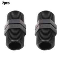High Quality IBC PP Tank Bushing Fitting Flange Connection Threaded with 2x External Threads for Reliable Connection