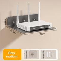 Space-saving Camera Supporting Holder Metal CCTV Monitoring Bracket Router Storage Rack  Universal White-small