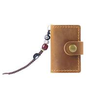 Retro Tiny Leather Notebook Cowhide Cover Travel Sketchbook Planner Mini Pocket Notepad  Christmas style 2