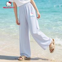 Hello Kitty Girls' Summer Wide-Leg Sun Protection Pants 140