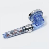 HONGDEC Blue Bathroom Filter Shower Head Hot Sale Handheld Shower Head Remove Chlorine Bathroom Shower Head (Blue,ABS Plastic) mėlyna