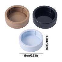 3pcs Reptile Water & Feeder Bowls Multi-Functional Worm Feeder Cups & Water Dishes Stable Design For Gecko Bearded Dragon