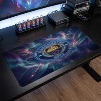 Manchester City Printed Large Mouse Pad, Non Slip Soft Rubber Gaming Desk Mat for Office Laptop Computer Decor 30cmx60cm（11.8x23.6inch）