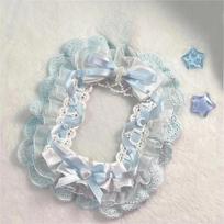 Sweet DIY Plush Card Holder with Ribbon Anime Lace Photocard Case Lolita Idol Display Photo Protector Case Card