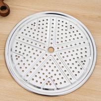 Stainless Steel Pressure Cooker Canner Rack Classic Steam Plate Durable Steamer Tray  Dumpling 20cm sidabras