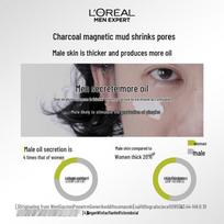 L'Oréal Men Expert Oil Control Charcoal Cleanser