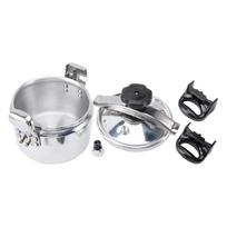 3/4/5L Pressure Cooker Universal Compound Bottom Aluminium Pressure Canner for Gas Cooktops Flat Top Cooktops Induction Cooktops