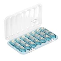21/28 skyrelių vaistų dėžutė Didelės talpos vaistų dėžutė Vaistų laikymo dėžutė Savaitės vitaminų organizatorius Pastillero Atsparus drėgmei