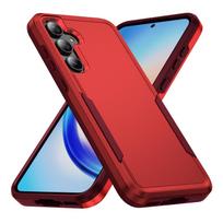 Military Grade Cases for Samsung Galaxy S25 FE S22 S23 S26 Plus S24 FE Ultra Edge A57 A17 A54 A16 5G A56 A55 A35 A15 Armor Case for Galaxy S25 raudona