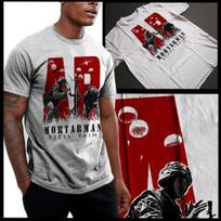 Mortarman T-shirt Tops Tees Unisex Military Combat War Veteran Size Small To 2XL New cotton tee L
