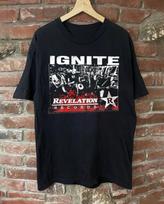 Ignite Band Revelation Album Rock Music Shirt Unisex Cotton Tee UU921 XL brown