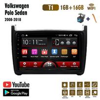 Automobilių radijas, skirtas Volkswagen Sedanui POLO 2008-2018 Android Car Multimedia Player GPS Navigation Head Unit WIFI 1+16GB
