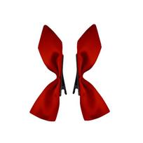 Zhao Lusi Style Bow Hairpin Side Clip - Trendy Douyin Dark Headdress