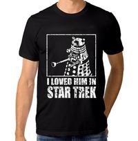 I Loved Him in Star Trek Mens Tracksuit Tshirt Oneck Short Sleeves Casual Cotton Pullover Sweatwicking Breathable Sportswear XL