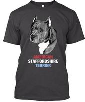 Amstaffterrierhead - Amerikiečių Stafordširo Terjero Marškinėliai Pagaminta JAV S-5XL 4XL