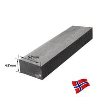 Kalibruota impregnuota mediena ROYAL, juoda 48x98x3600