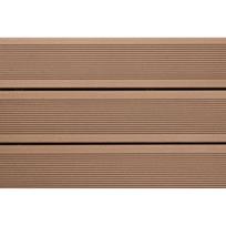 Terasos užbaigimo lenta Silvadec - Grooved Elegance Exotic Brown 23x138x4000