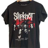 SLIPKNOT Subliminal Verses 2005 Pasaulinis Turas Roko Grupės Juodi Marškinėliai M black