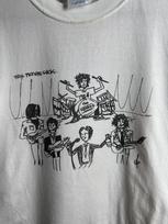 The Strokes marškinėliai The Strokes Balti Unisex marškinėliai Pakartotinis spausdinimas S5XL Vyrai Moterys S gray