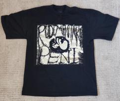 Rudimentary Peni Band Graphic Black T Shirt Full Size S-5XL S