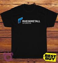 Naujas Rheinmetall AG Logotipas Juokingi Marškinėliai Pagaminta JAV Dydis S iki 5XL L