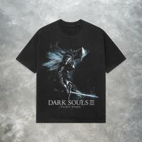 Dark Souls 3 marškinėliai – Retro Y2K Soulsborne vaizdo žaidimų marškinėliai XL white