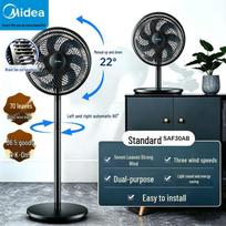 Midea Tylus 7 mentelių svyruojantis stovimas ventiliatorius