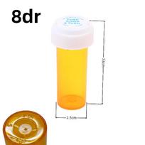 5/10/20Pcs Child-Resistant Empty Plastic Pill Bottles Double Screw Cap Easy Open Pharmaceutical Container
