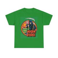 Men's and Women's T-shirts High Five Grim Reaper Graphic M