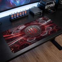AC Milan Printed Large Mouse Pad, Non Slip Soft Rubber Gaming Desk Mat for Office Laptop Computer Decor 30cmx60cm（11.8x23.6inch）