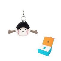 JELLYCAT Fun Sports Series Baseball Bag Charm Plush Toy Backpack Pendant Doll Plush Pendant 12cm Height Fun Sports Baseball smėlis
