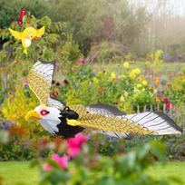 Bird Scarer Hanging Eagle Natural Enemy  Deterrent Scarecrow Outdoor Falcon Decor Flying Bird  Scarer Garden Decor China Mainland