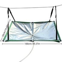 Rain Collector for Garden Water Harvester Cloth with Hose Rain Catcher Filter for Lawn Outdoor Backyard Garden Balcony Camping