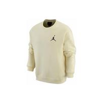 Jordan Cream Sweatshirts Men's Coconut Milk Crew Neck Moderate Regular FB7658-113 L